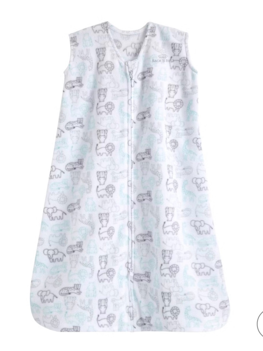Halo Animal Action Sleepsack & Little Me Blue Boys Elephant Lovey